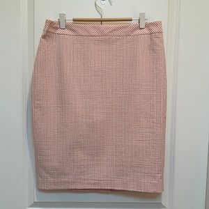 Seersucker Skirt
